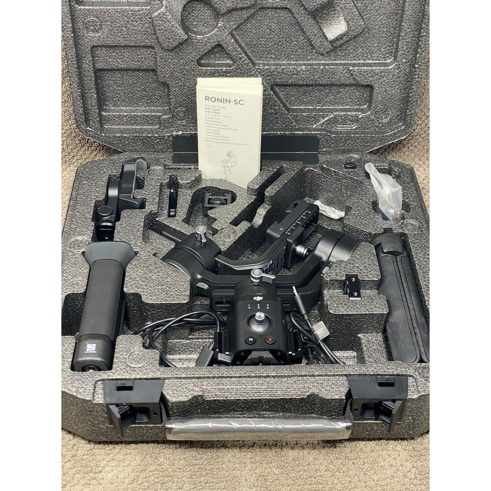 DJI Ronin SC Gimbal Stabilizer Kit w/case, Works but missing the camera plate